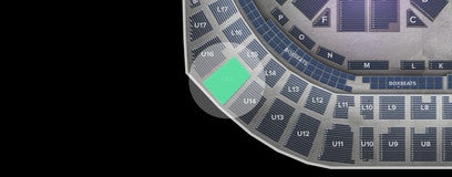 Seat view from