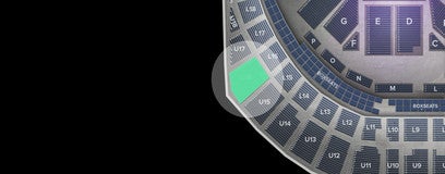 Seat view from