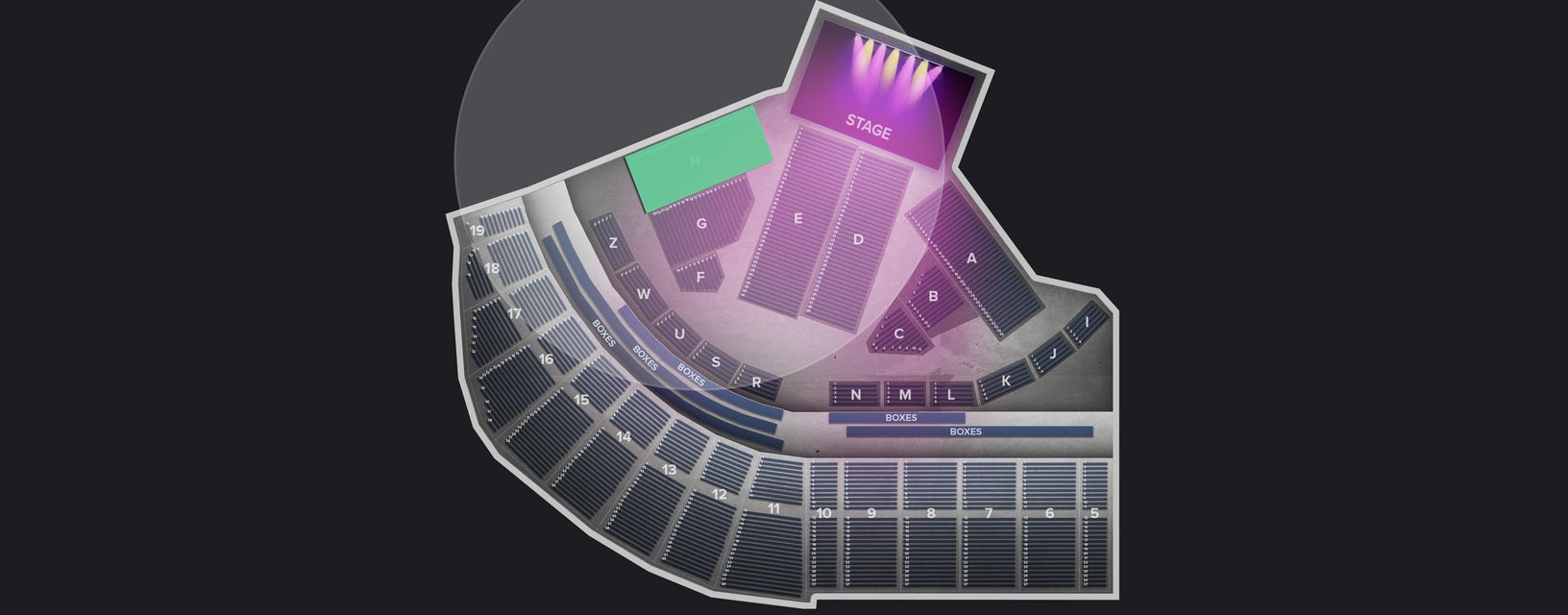 Seat view from Floor