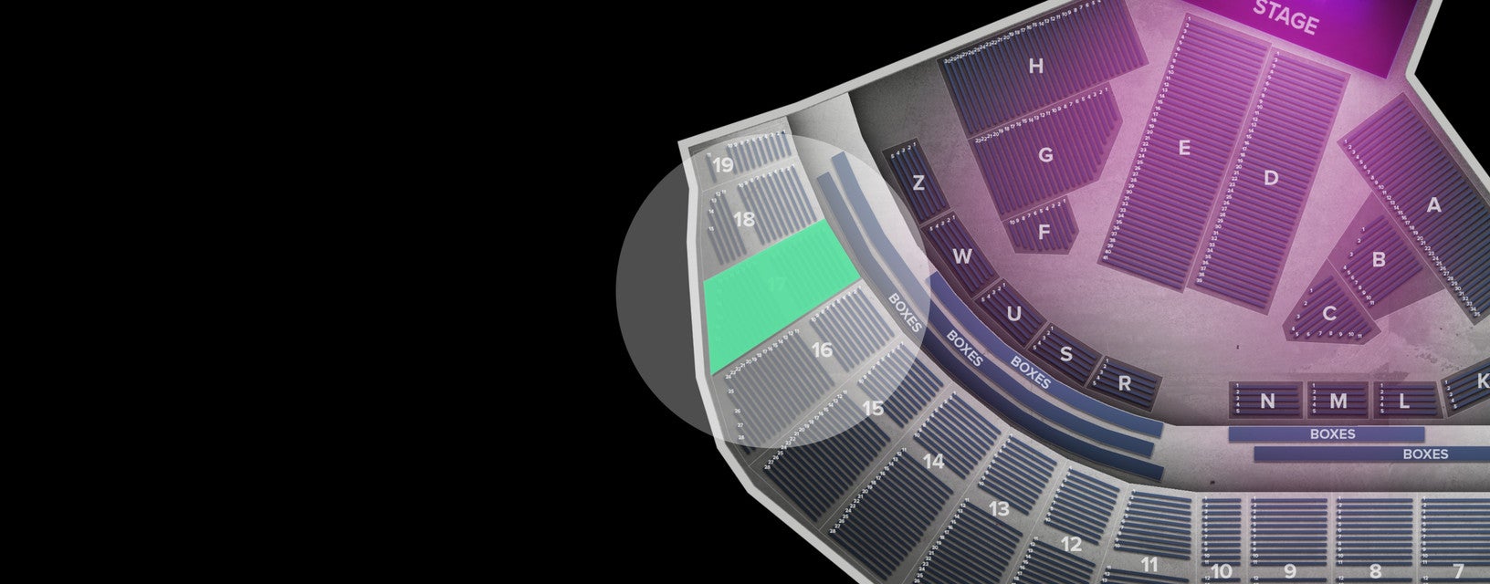 Seat view from Upper