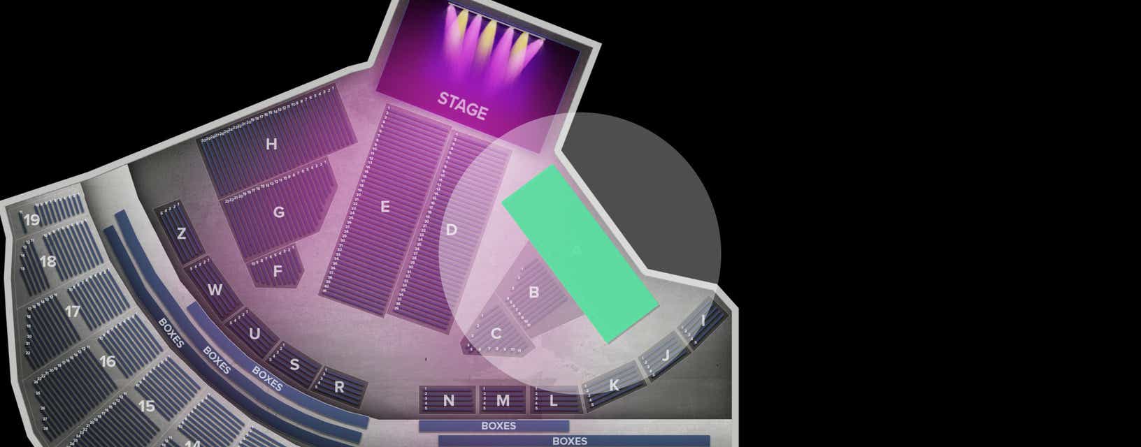 Seat view from Floor