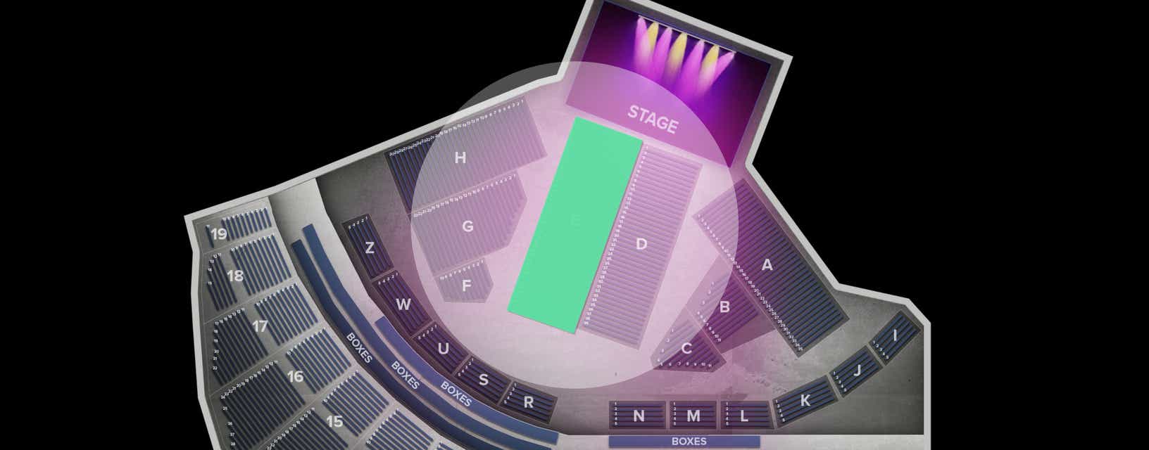 Seat view from Floor