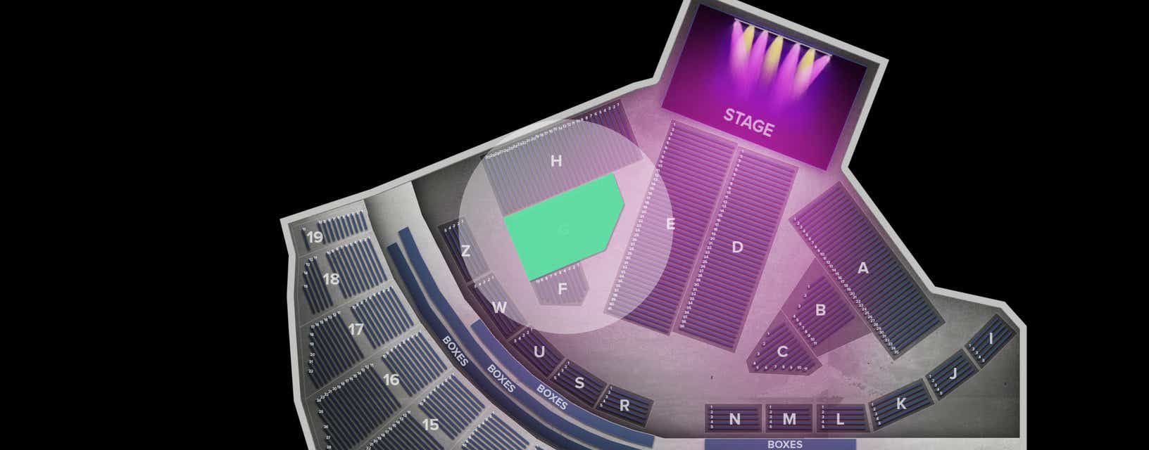 Seat view from Floor