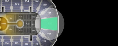 Seat view from Lower