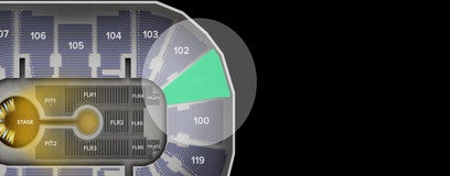 Seat view from Lower