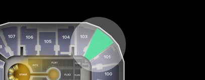 Seat view from Lower