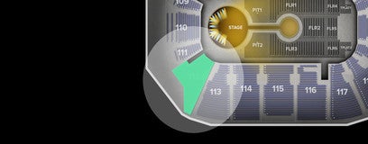 Seat view from Lower