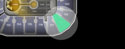 Seat view from Lower