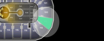 Seat view from Lower