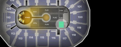 Seat view from Floor