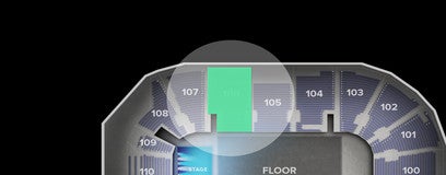 Seat view from Lower
