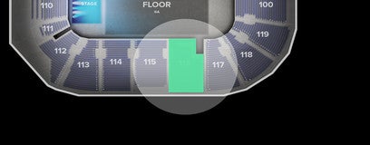 Seat view from Lower