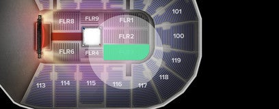 Seat view from Floor