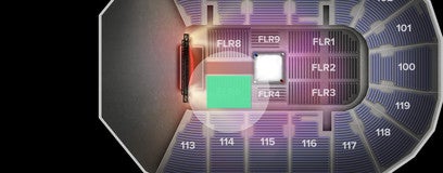 Seat view from Floor