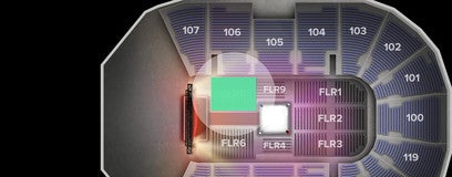 Seat view from Floor