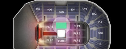 Seat view from Floor