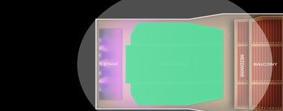 Seat view from Orchestra