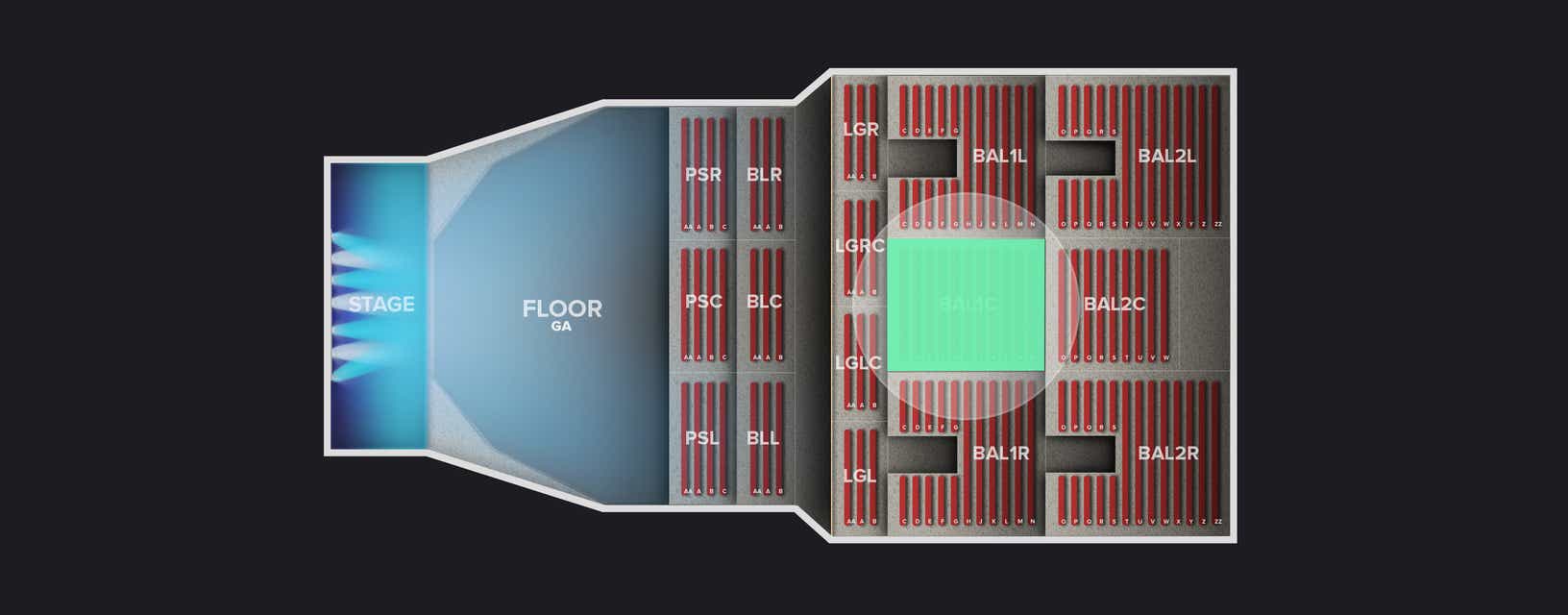 Seat view from Balcony