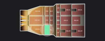 Seat view from Premium