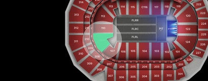 Seat view from Lower