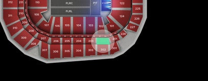 Seat view from Middle
