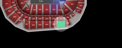 Seat view from Upper