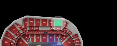 Seat view from Upper