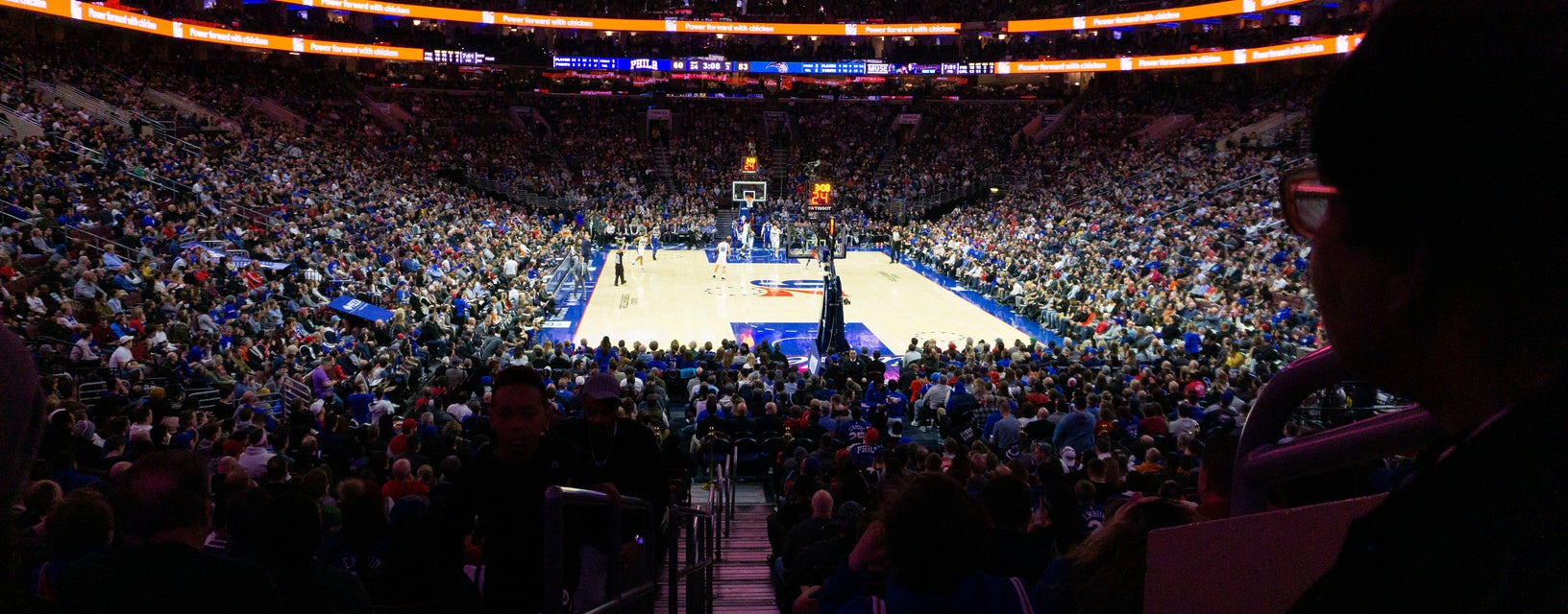 Seat view from Ice Row