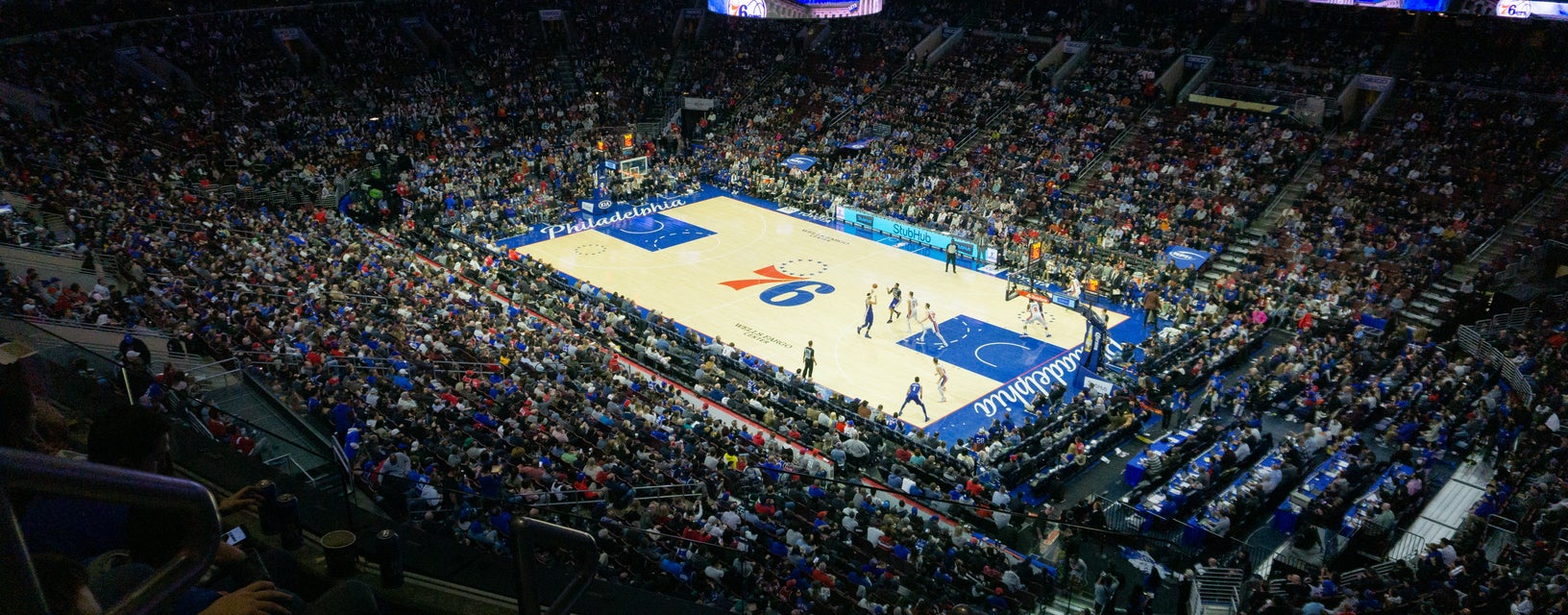 Seat view from Mezzanine Corner