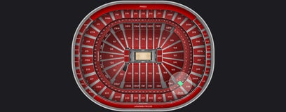 Seat view from Suite