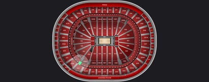 Seat view from Suite