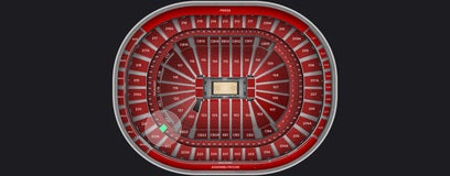 Seat view from Suite