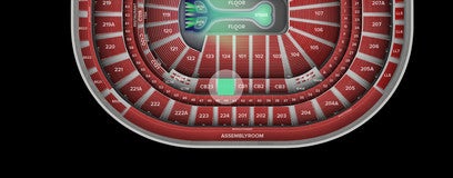 Seat view from Club Box