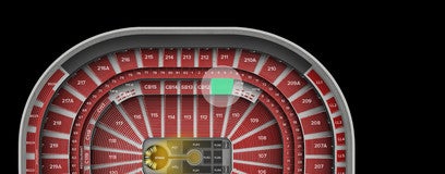 Seat view from Club Box