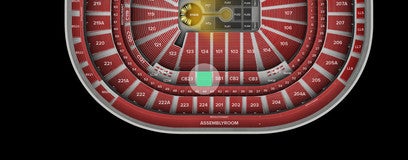 Seat view from Club Box