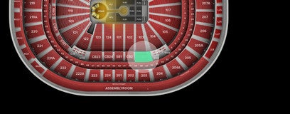 Seat view from Club Box