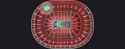 Seat view from Upper