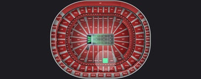 Seat view from Club Box