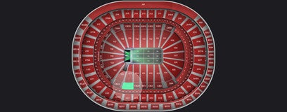 Seat view from Club Box