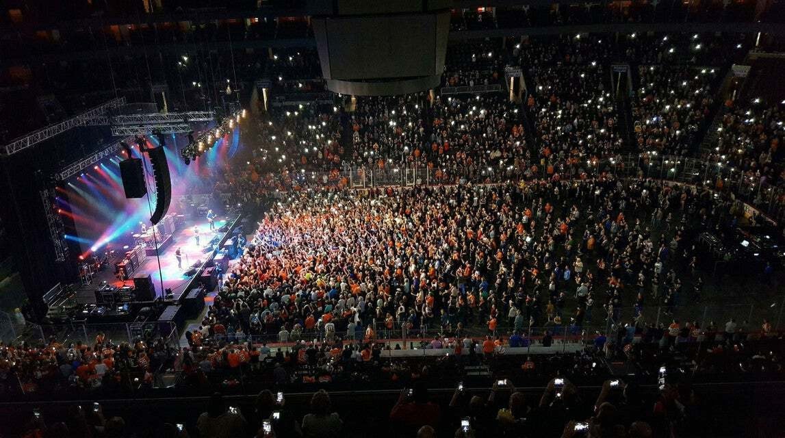 Seat view from Upper