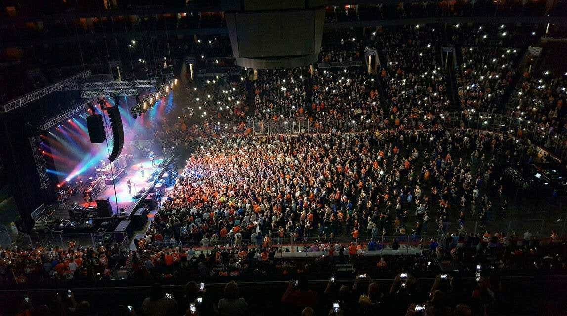 Seat view from Upper
