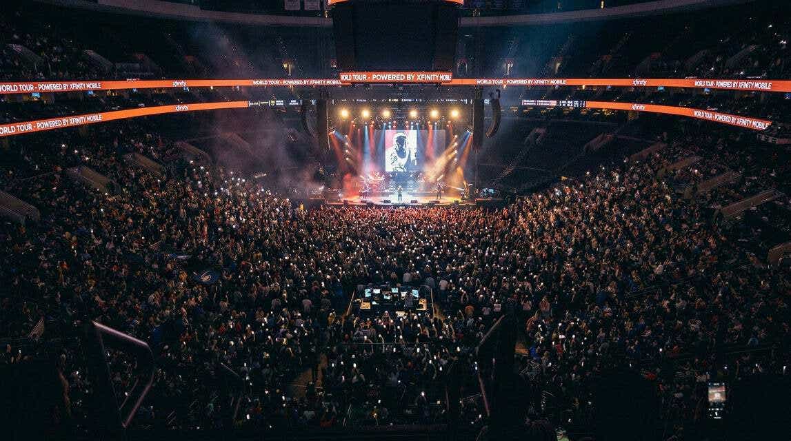 Seat view from Upper