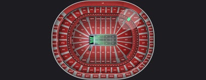 Seat view from Suite