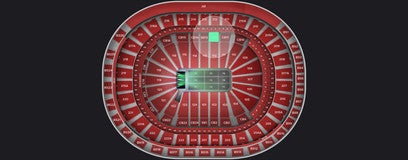 Seat view from Club Box