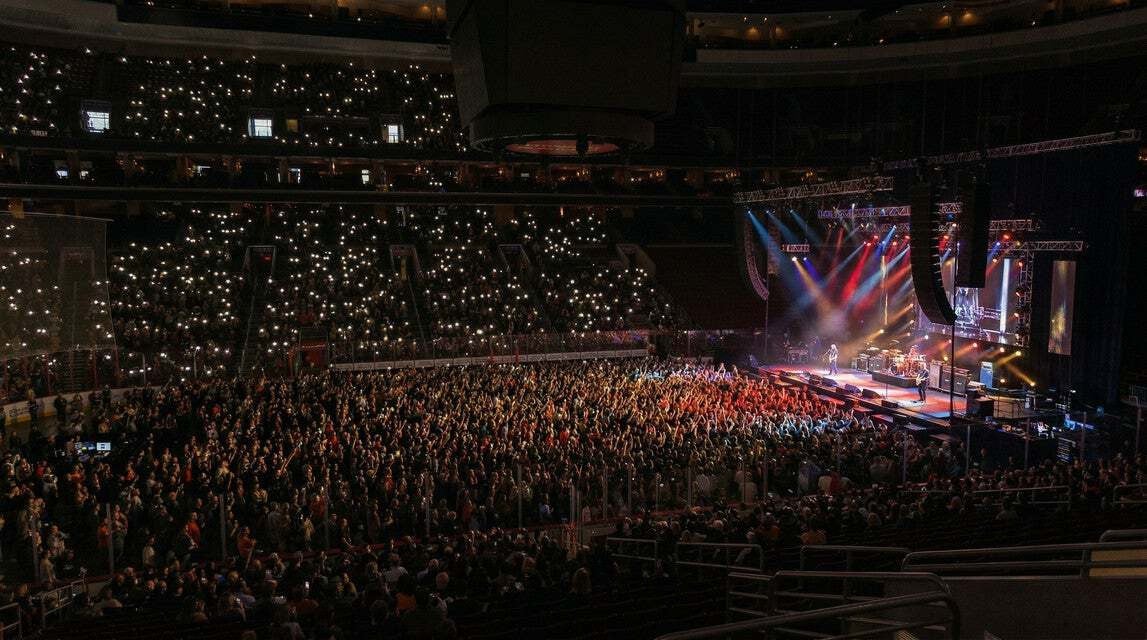 Seat view from Club Box