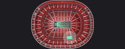 Seat view from Club Box