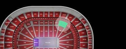 Seat view from Club Box