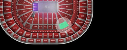 Seat view from Club Box