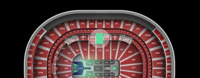 Seat view from Club Box