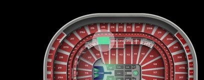 Seat view from Club Box